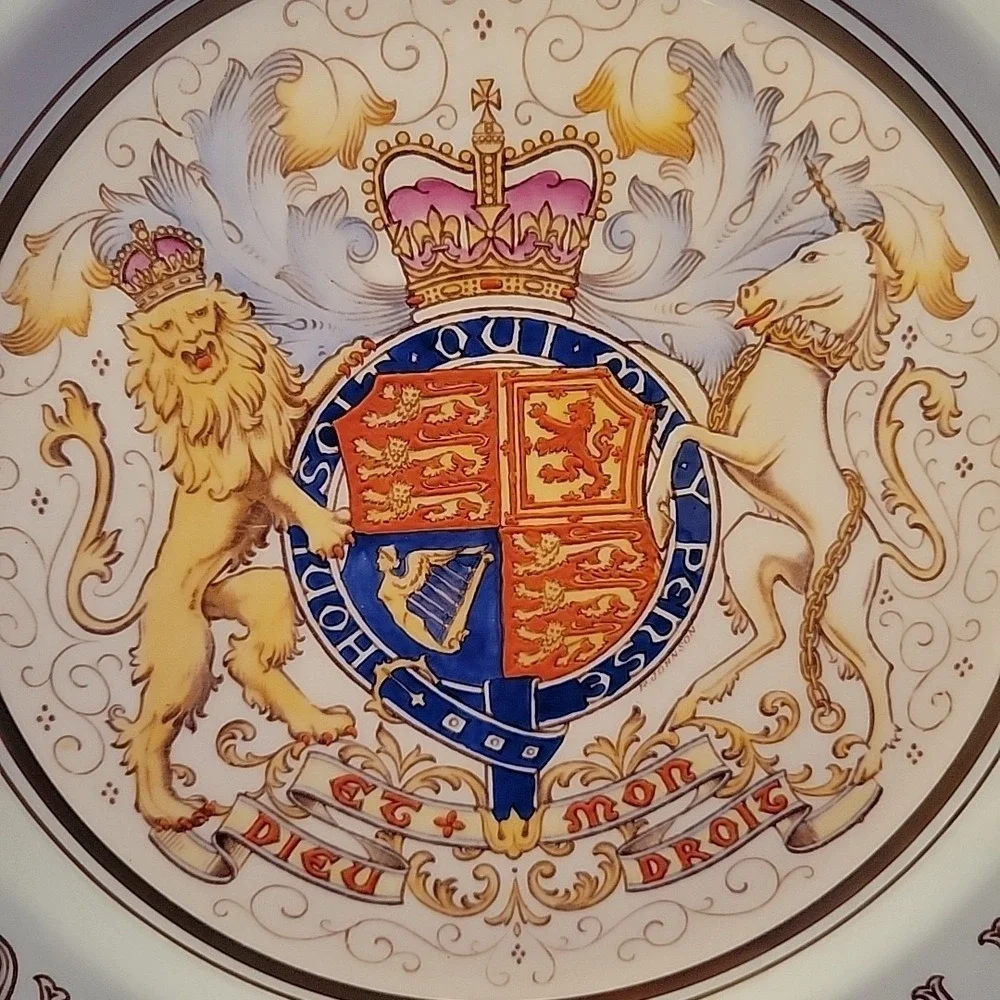 VTG Queen Elizabeth II Coronation‎ 1953 Paragon Plate 10 5/8